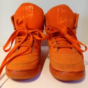 EWING 33 Orange‎ High-Top Sneakers KIDS Sz.5